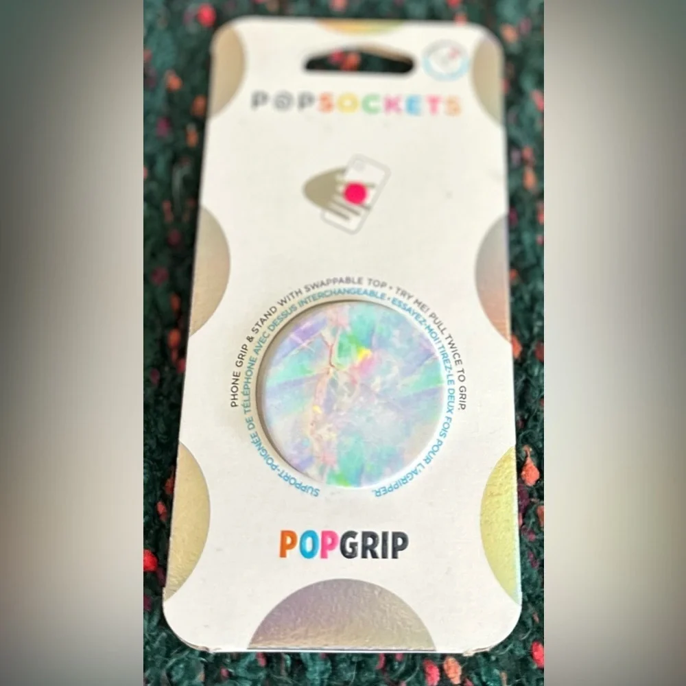 🎸Popsocket🎸🔥NWT🔥Popsockets Single Grip Popgrip— Opal
